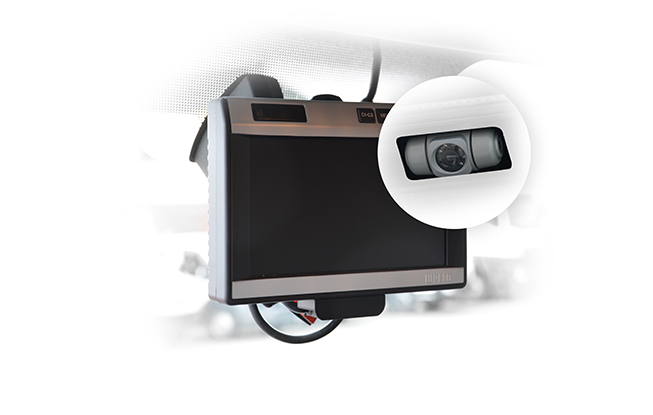 Caméra de recul avec écran LCD